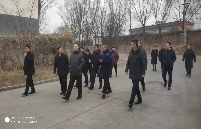 山西省供销社领导深入荣耀体育网页版皇后园库区检查指导工作